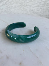 Load image into Gallery viewer, Teal Agate Cuff Bracelet
